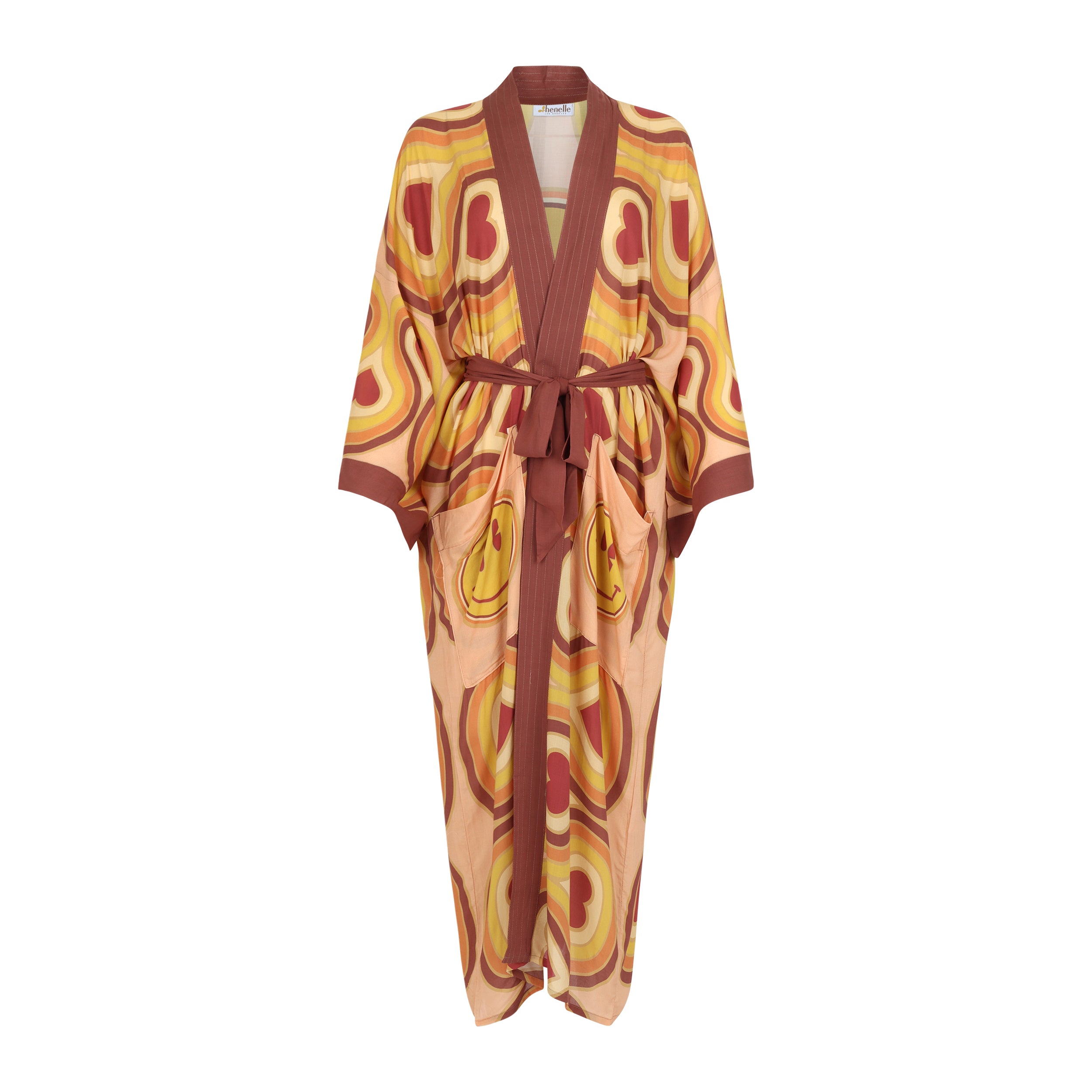 Wonderlust Smiley Duster Robe