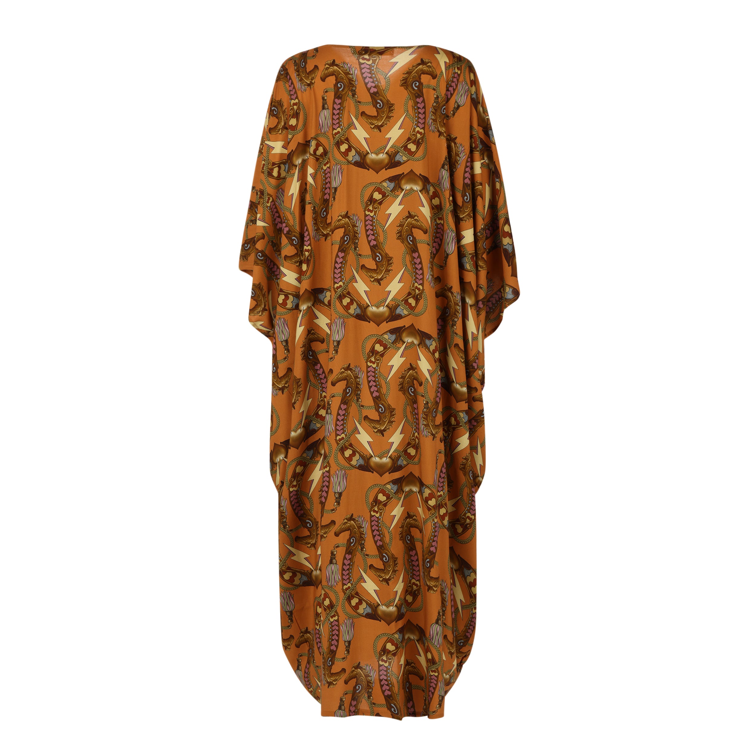 Lucky Horseshoe Kaftan Dress