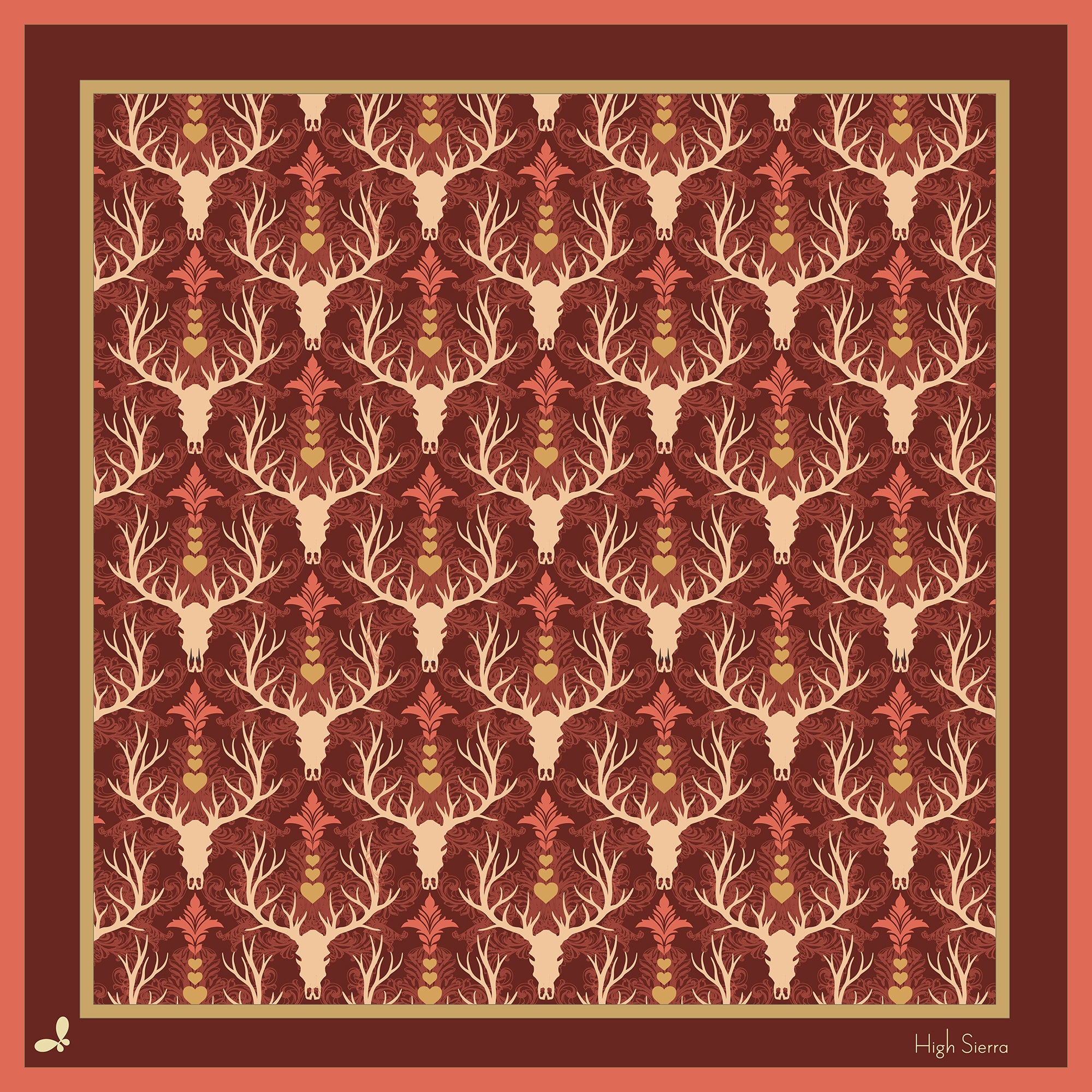 High Sierra Holiday Silk Bandana