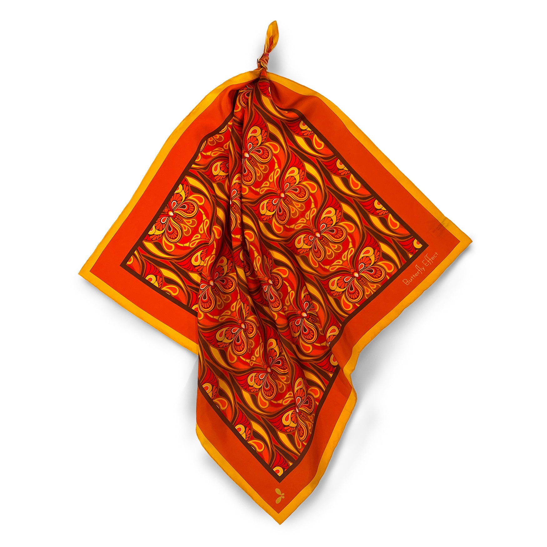Butterfly Effect Sunset Silk Bandana