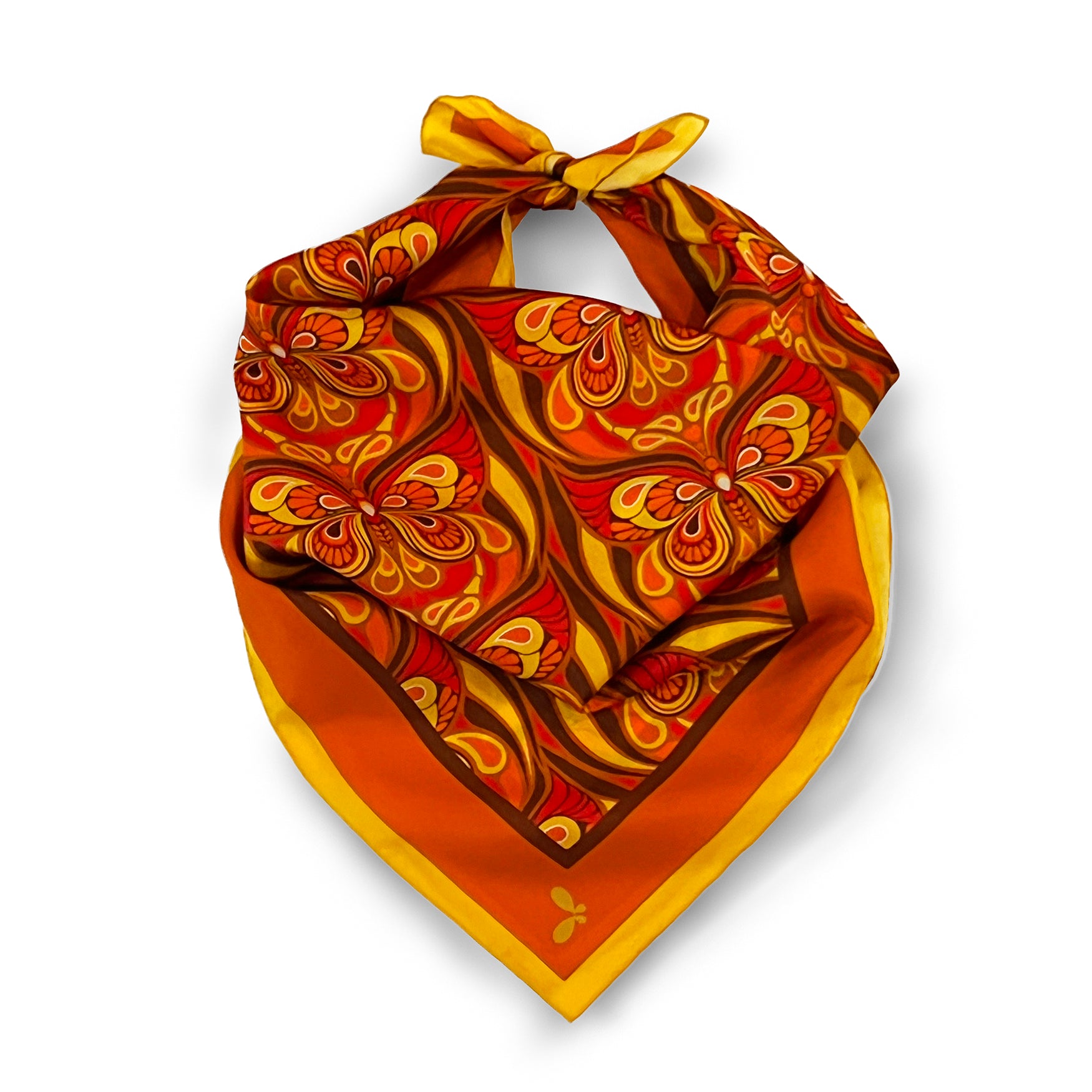 Butterfly Effect Sunset Silk Bandana