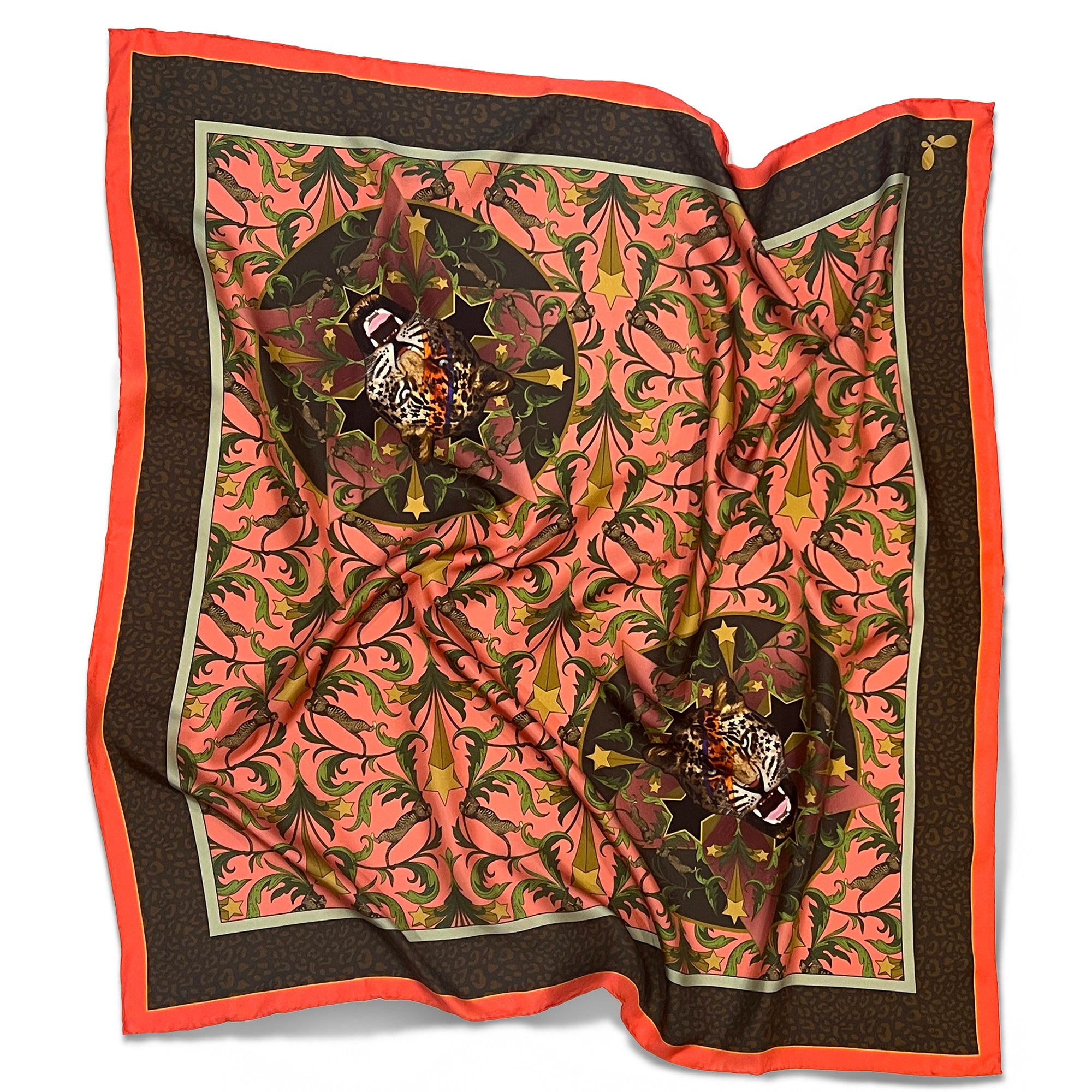 Hollywood & Vine Large Silk Scarf
