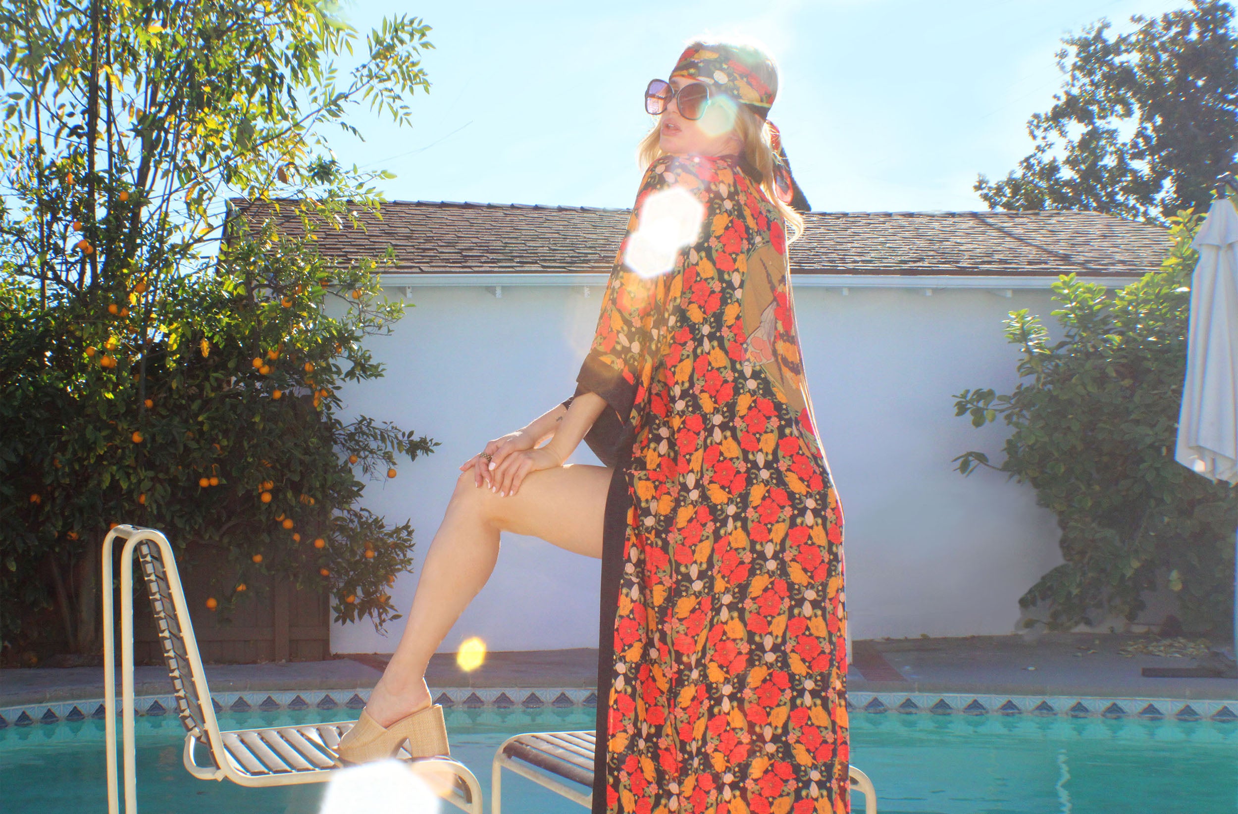 Night Bloom Duster Robe