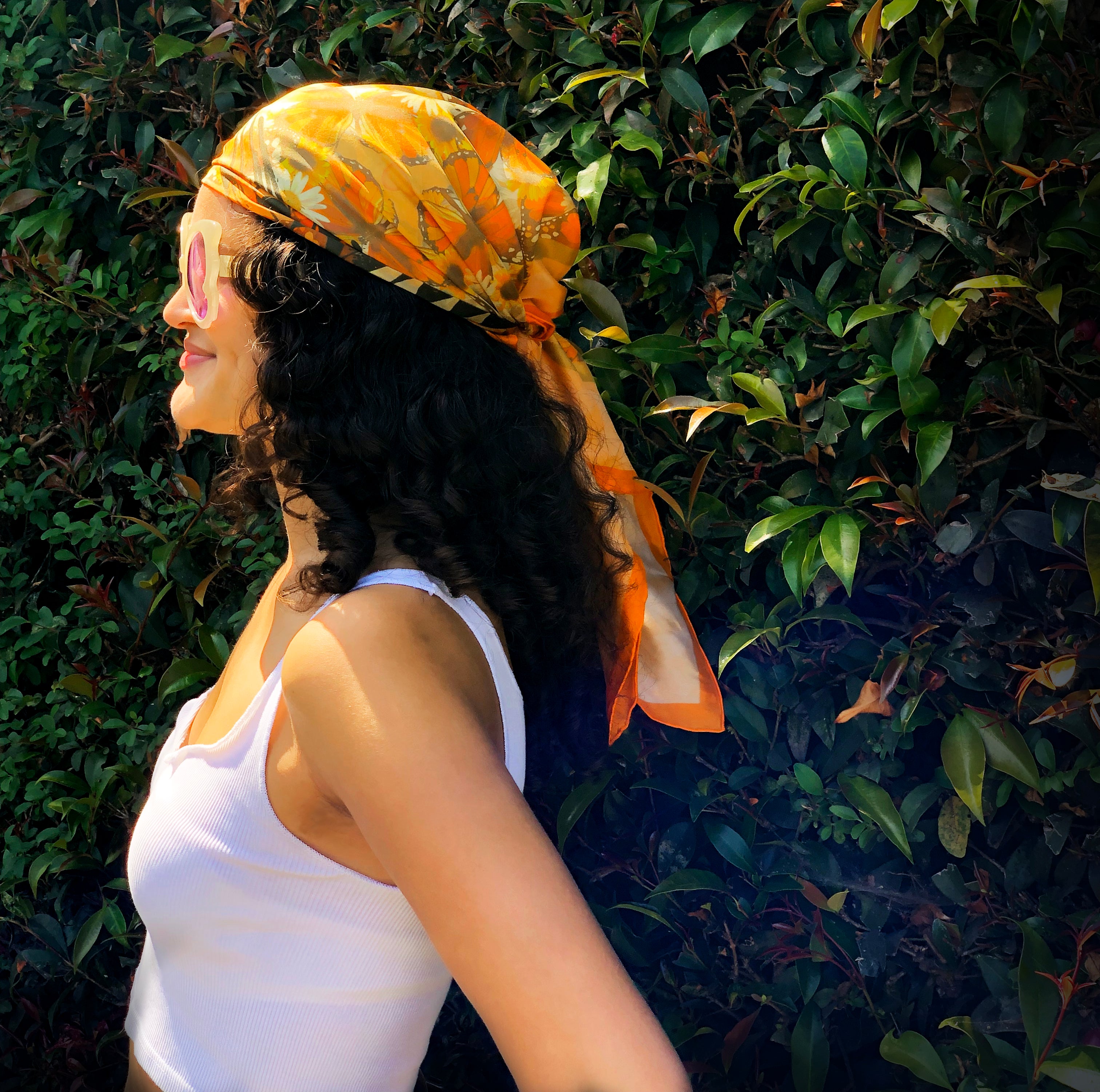 Laurel Canyon Large Silk Scarf