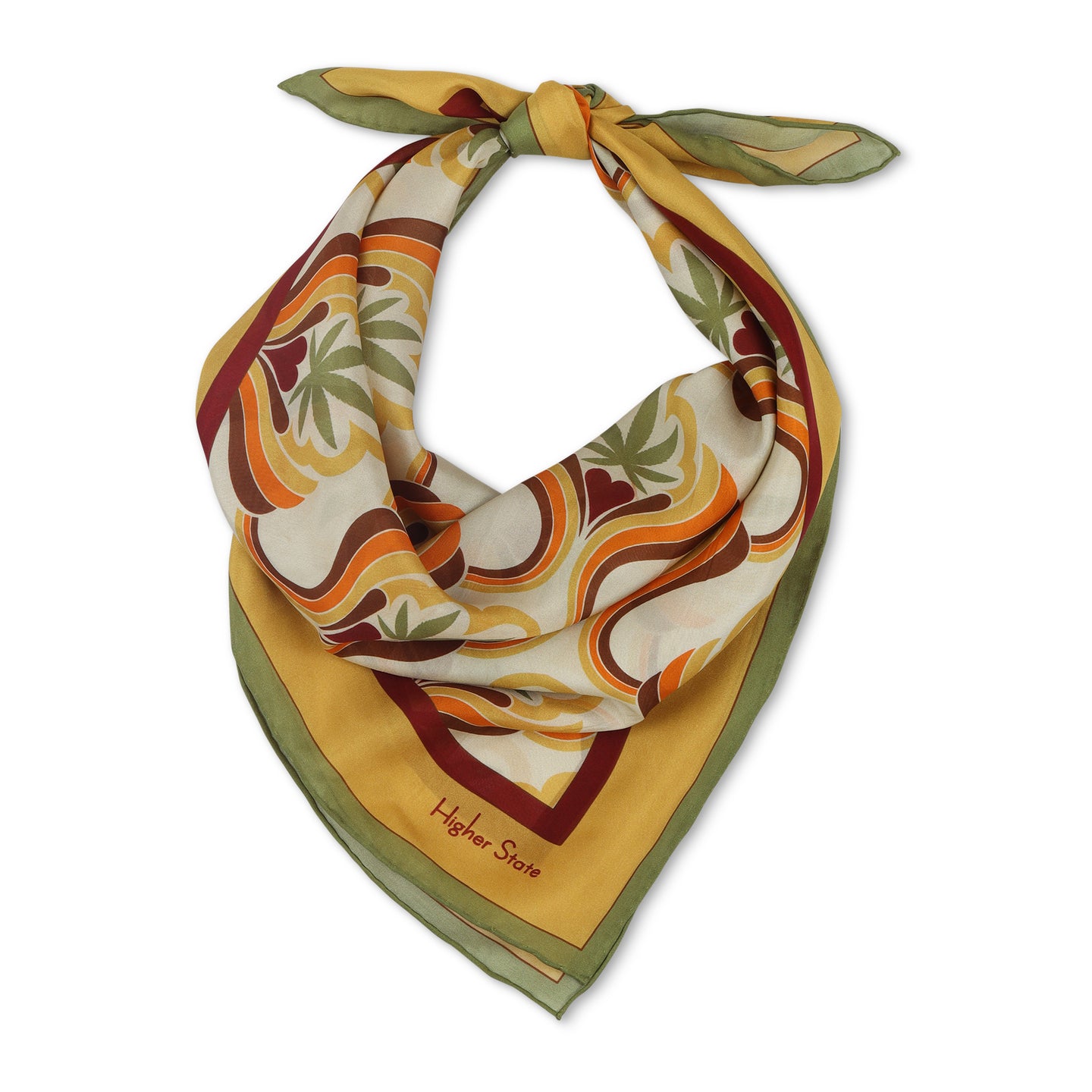 Higher State Silk Bandana