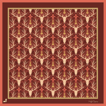 Load image into Gallery viewer, High Sierra Holiday Silk Bandana