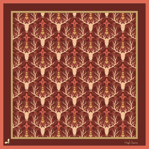 High Sierra Holiday Silk Bandana