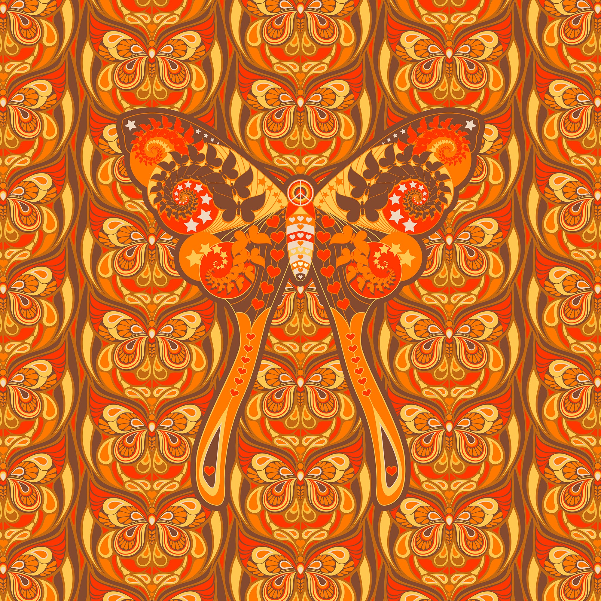 Butterfly Effect Sunset Duster Robe
