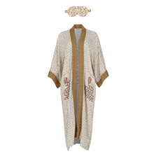Load image into Gallery viewer, Death Valley Kimono Robe and Sleep Mask Set