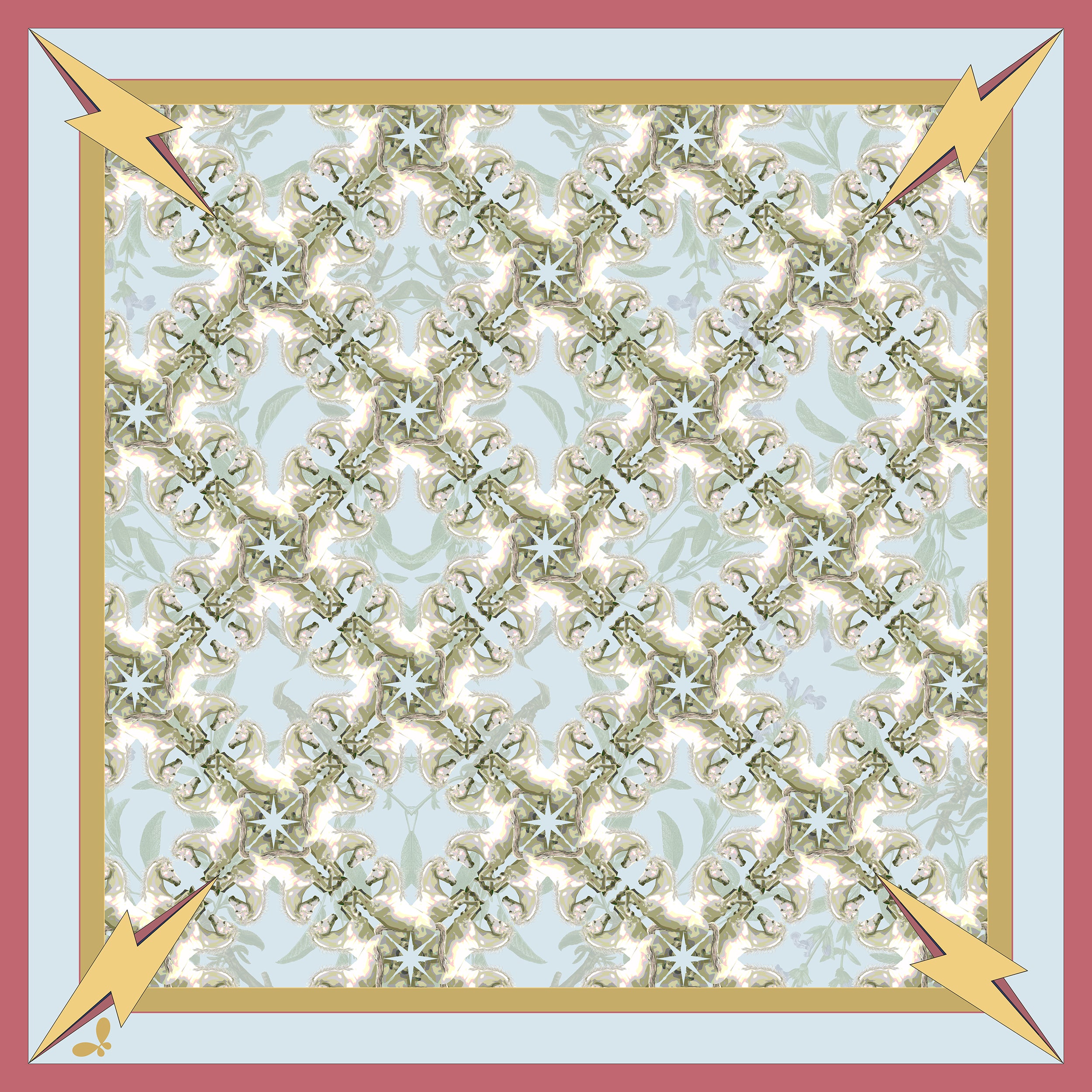 Lucky Pony Silk Bandana