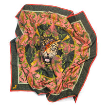 Load image into Gallery viewer, Hollywood Vine Large Silk Scarf