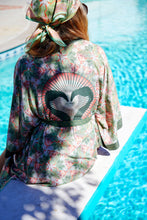 Load image into Gallery viewer, Palm Springs Kimono Robe &amp; Sleep Mask Set