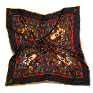 Hollywood Forever Large Silk Scarf