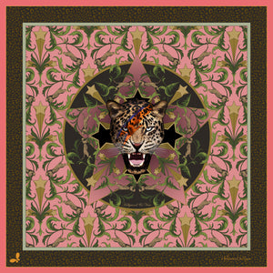 Hollywood Vine Large Silk Scarf
