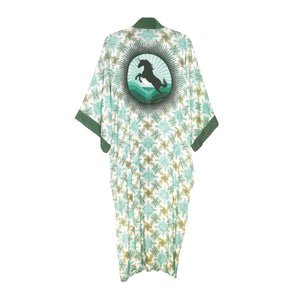 Malibu Canyon Kimono Robe & Sleep Mask Set