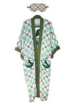 Load image into Gallery viewer, Malibu Canyon Kimono Robe &amp; Sleep Mask Set